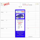 ZeitIno Premium Kalender 2022, Midi 9,5 x17,2 cm, 2...
